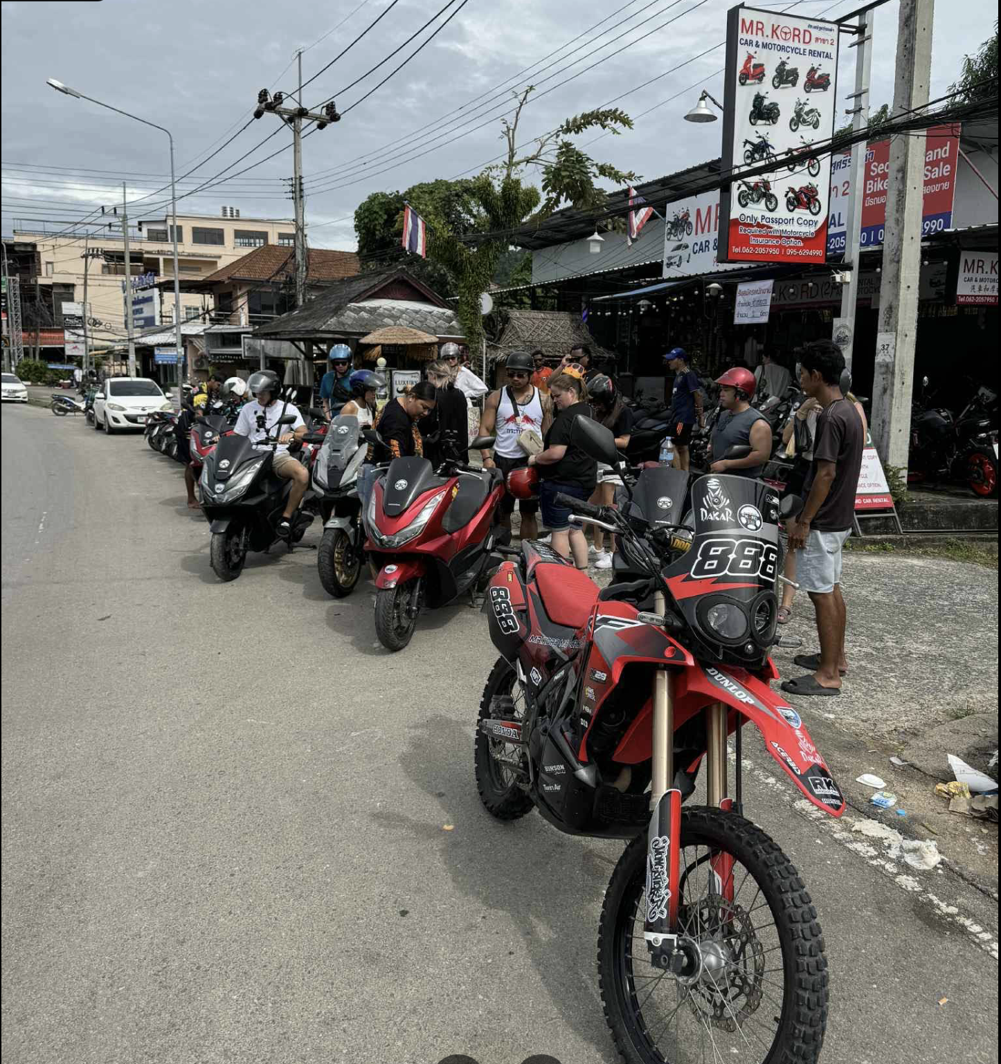 Yamaha XMAX for rent in Ao nang krabi