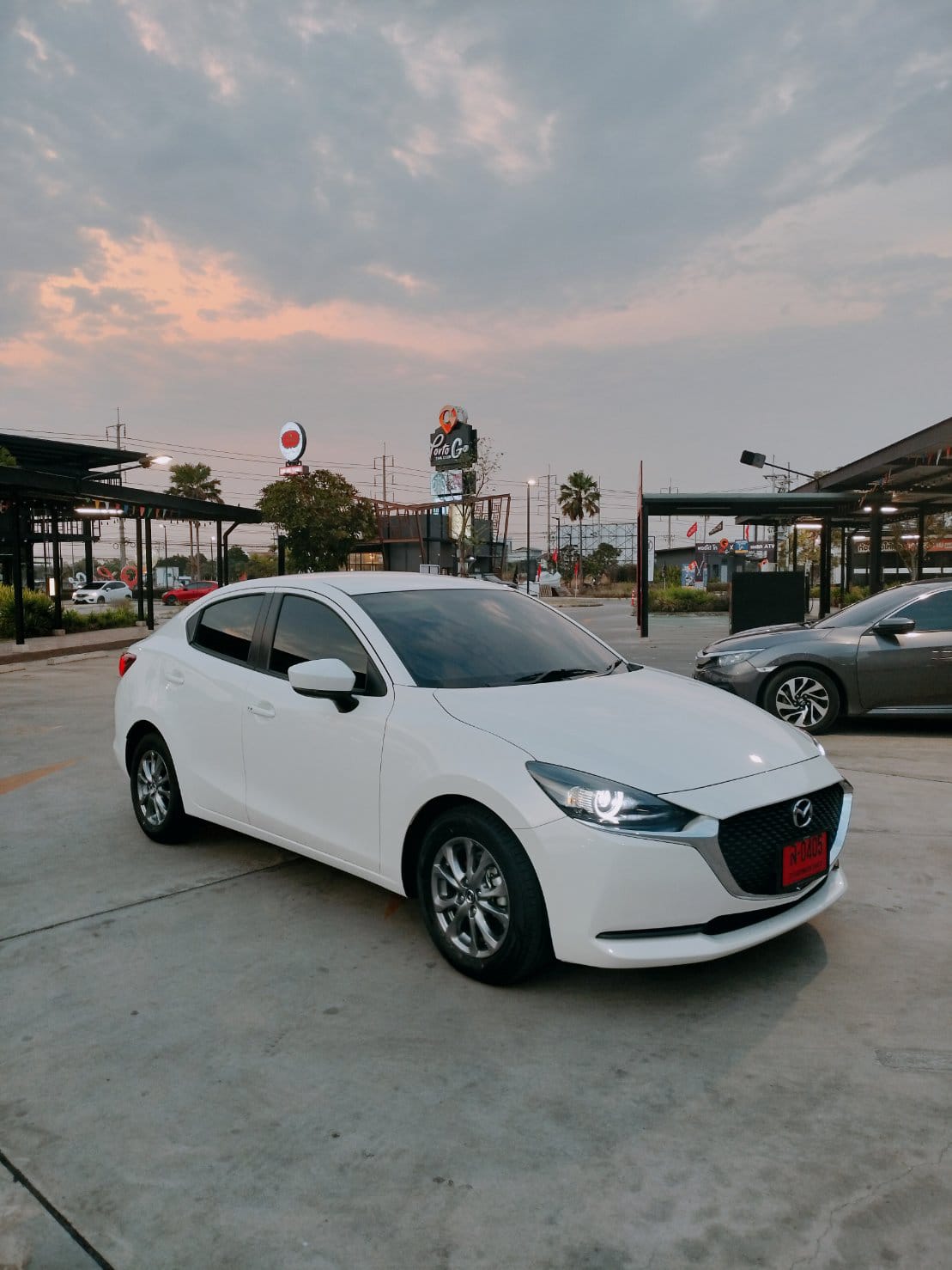 Mazda 2 for rent ao nang krabi