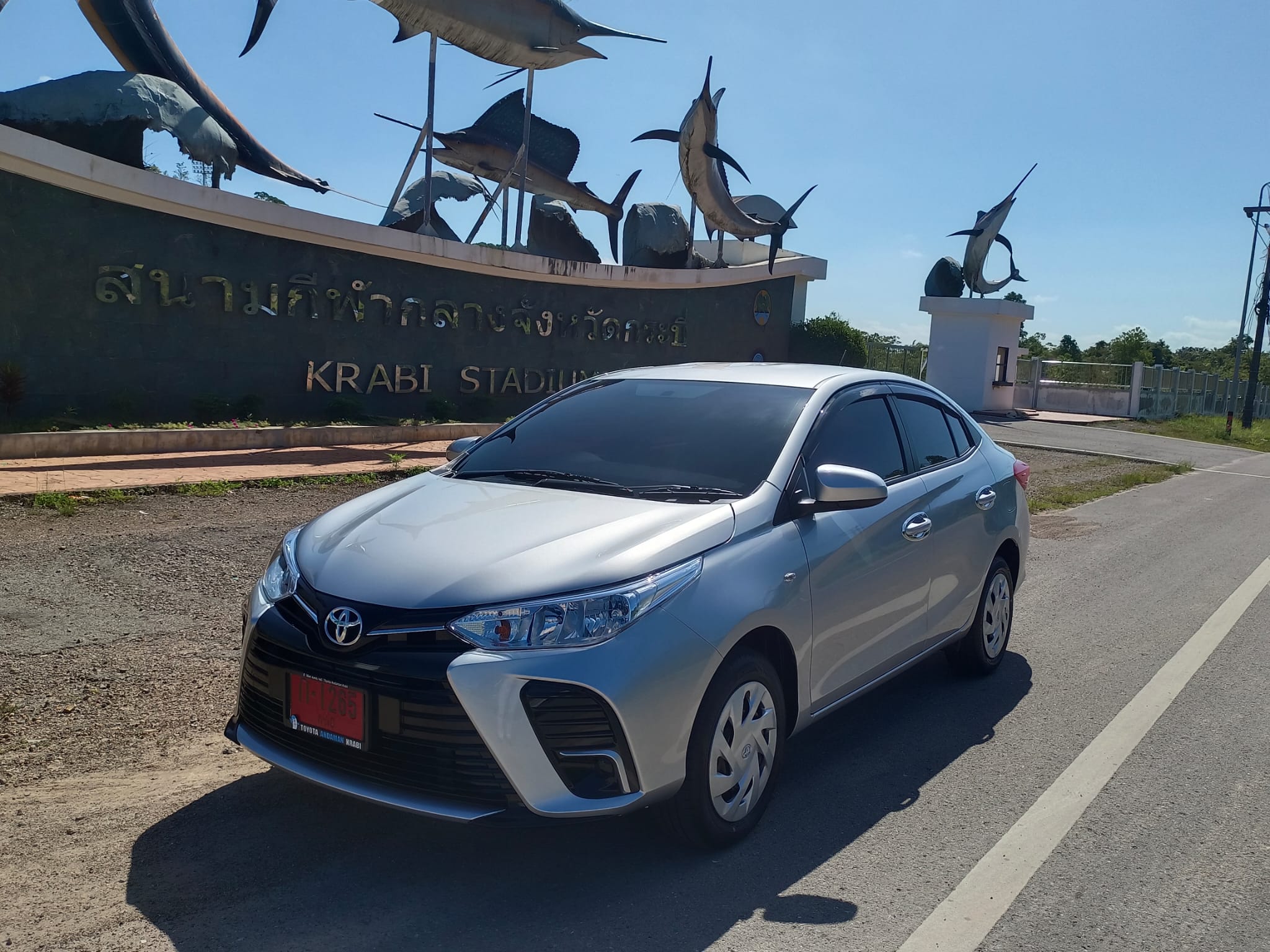 Mazda 2 for rent ao nang krabi