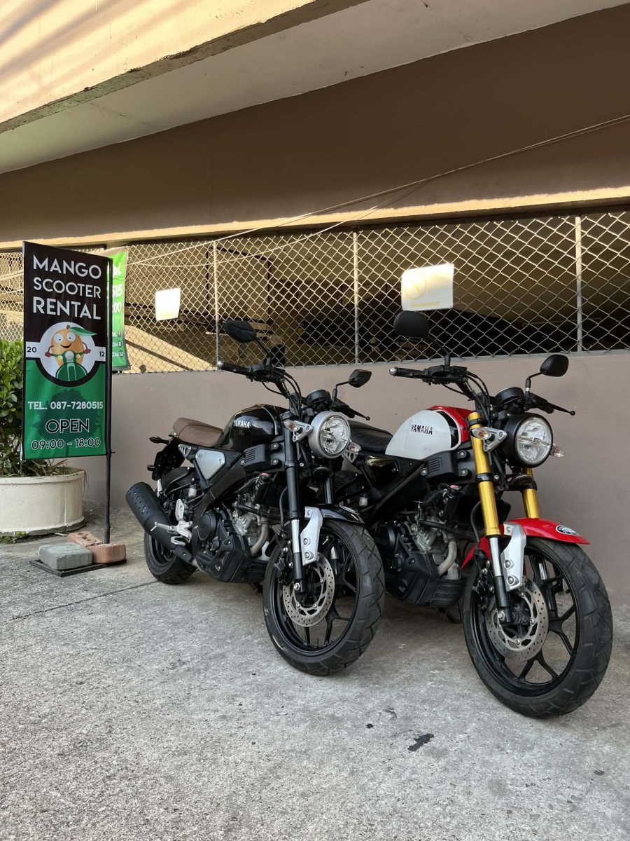 Daily motorbike rent in Chiang Mai