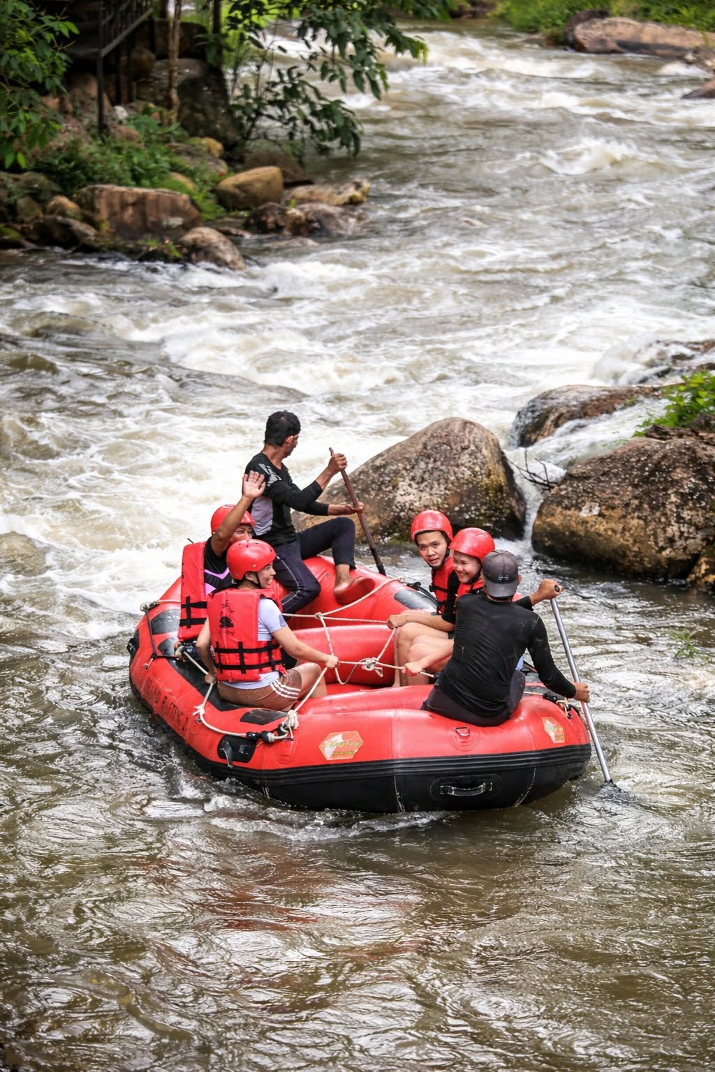 Daily Whitewater Rafting, Zipline, ATV & Elephant Trekking by Le Rafting Phang Nga