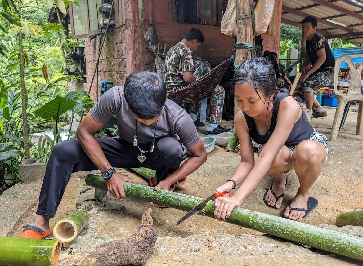 Half Day - Bamboo cooking class 