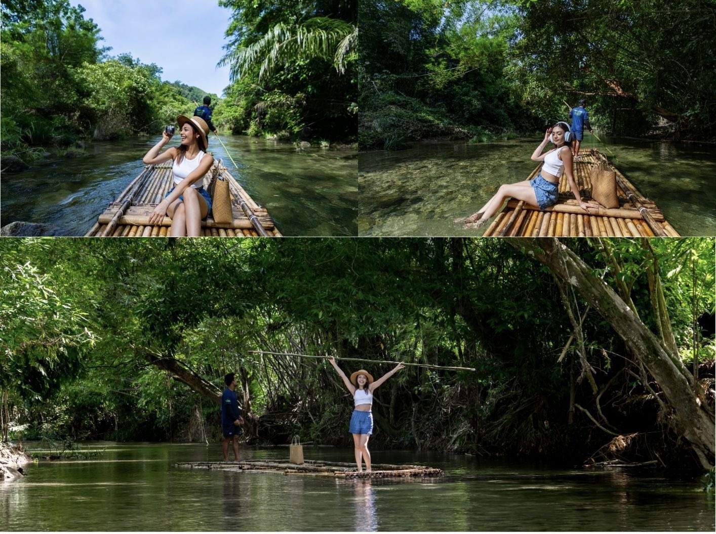 Bamboo rafting with Komol’s Corner Tour