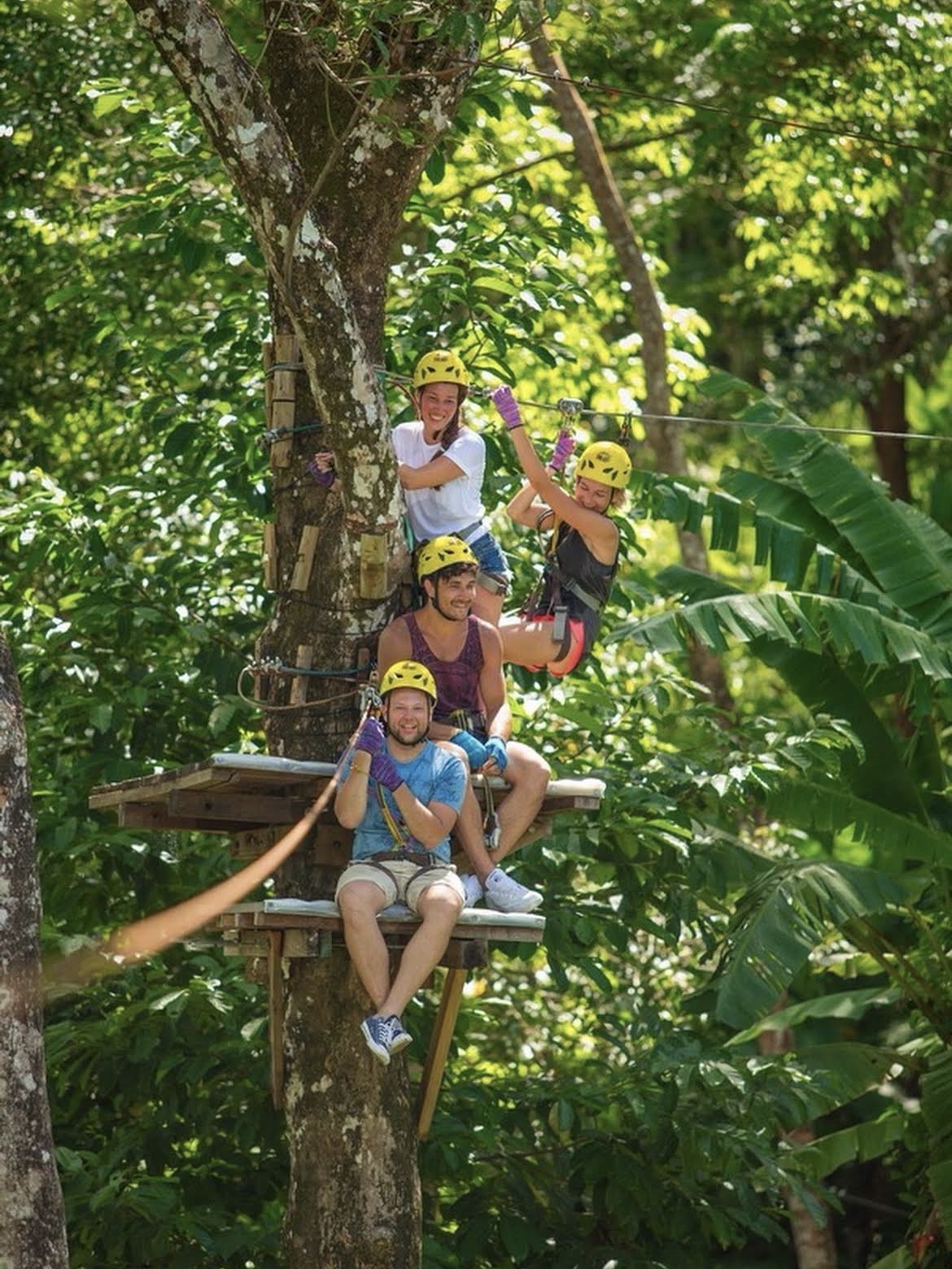 Jungle Extreme Zipline adventure 