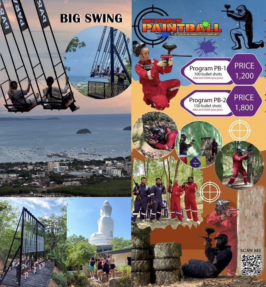 Paradise Zipline/Paintball/ATV adventure 
