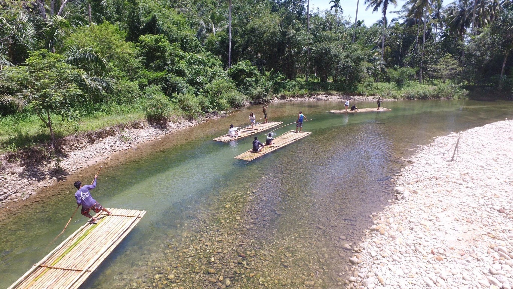 Bamboo Rafting with Sutin Group