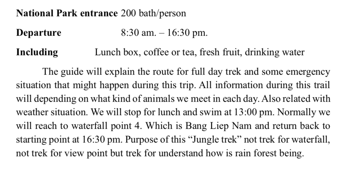 Full Day Jungle Trek with Khao Sok Natureskills 