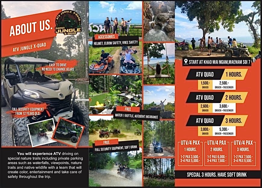 ATV / UTV Samui Jungle X-Quad