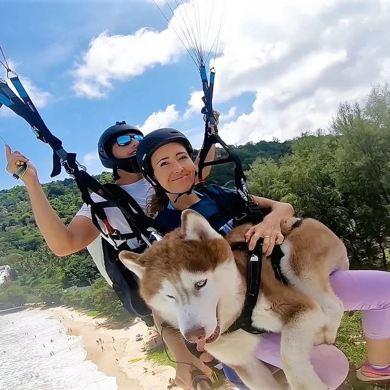 Phuket Tandem Paragliding & Paramotor Adventure over Nai Harn and Promthep Cape