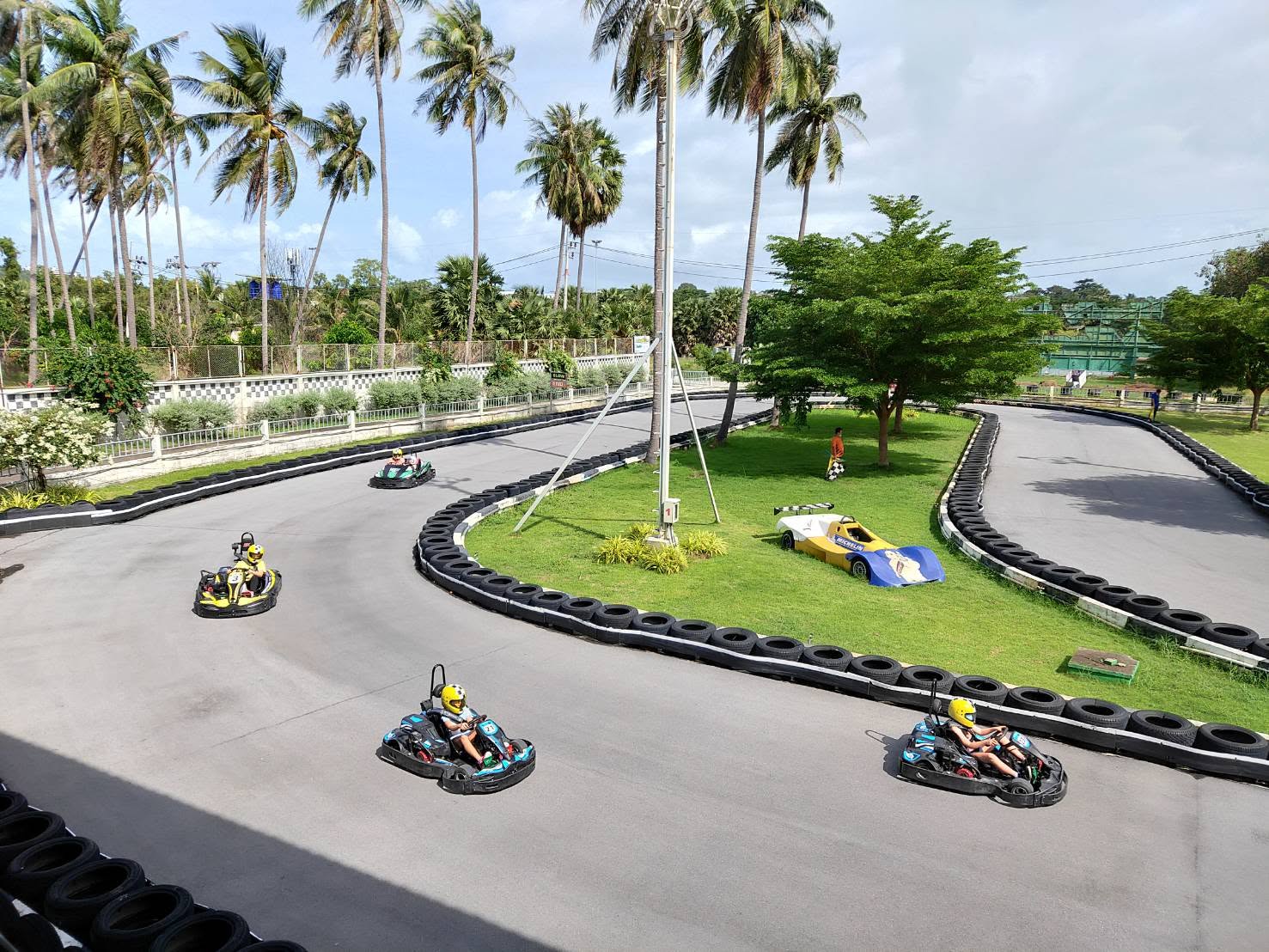 EasyKart Koh Samui Outdoor Go-Kart Racing at Chaweng Lake