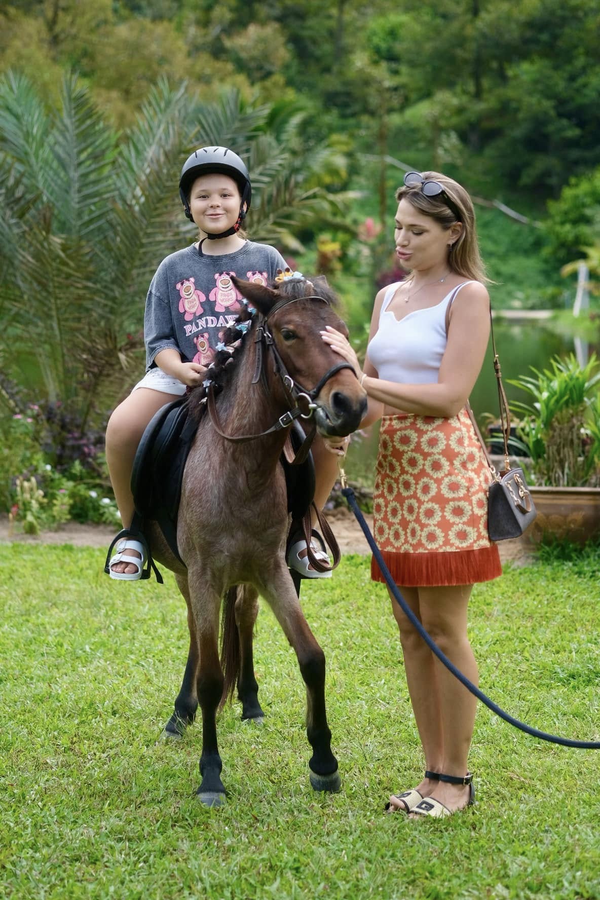 Hidden Lake Hill Horse Riding Experience in Koh Samui