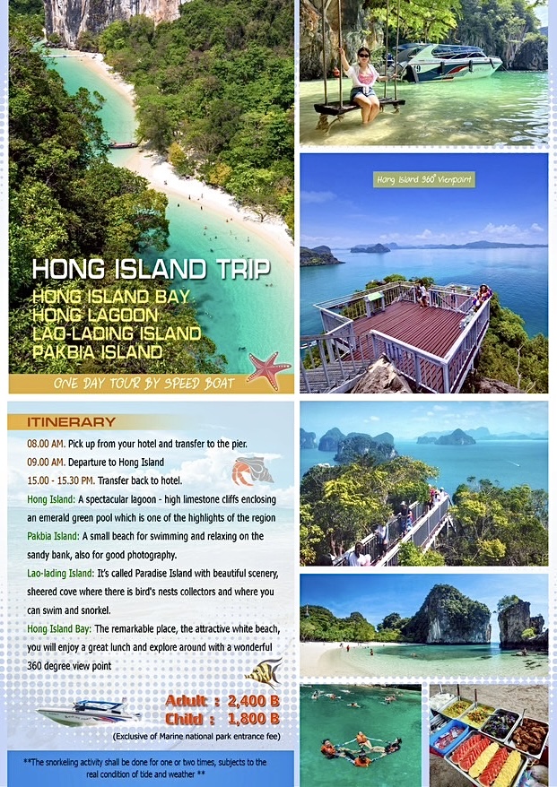 Hong Island with Krabi Mook Andaman