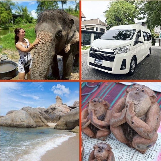 Day Trip 4x4 Private Off road with Mr.Samui