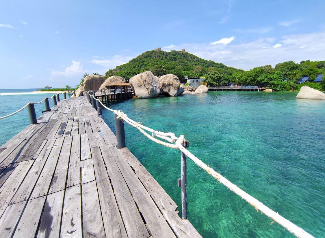 Private Day Trip in Koh Tao&Nang Yuan National by Speed boat