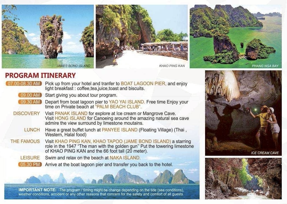 Jame Bond, Phang Nga Bay, Yao Yai and Naka Island