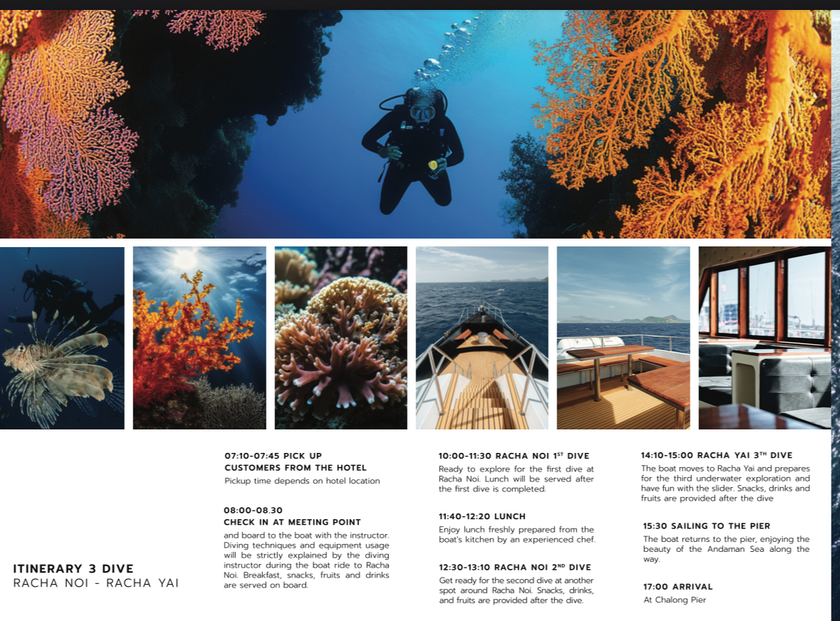 PADI, Scuba Diving Experinces by Hug Ocean Phuket
