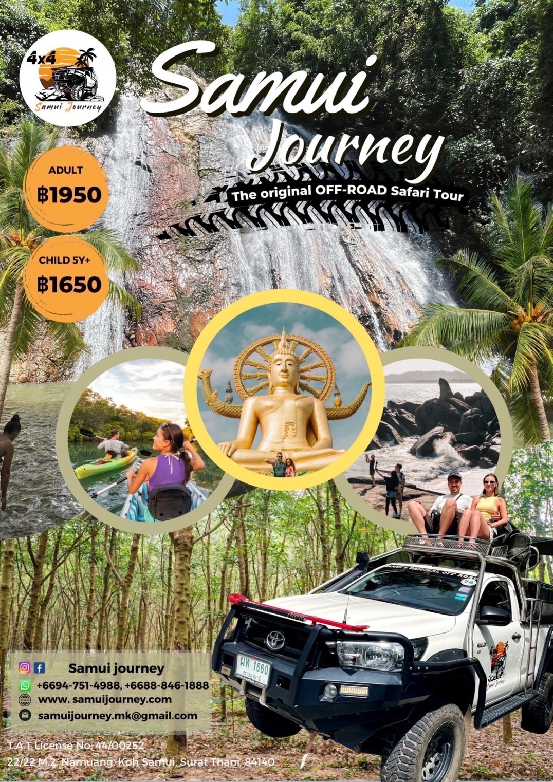 OFF-ROAD Safari Tour with Samui Journey 