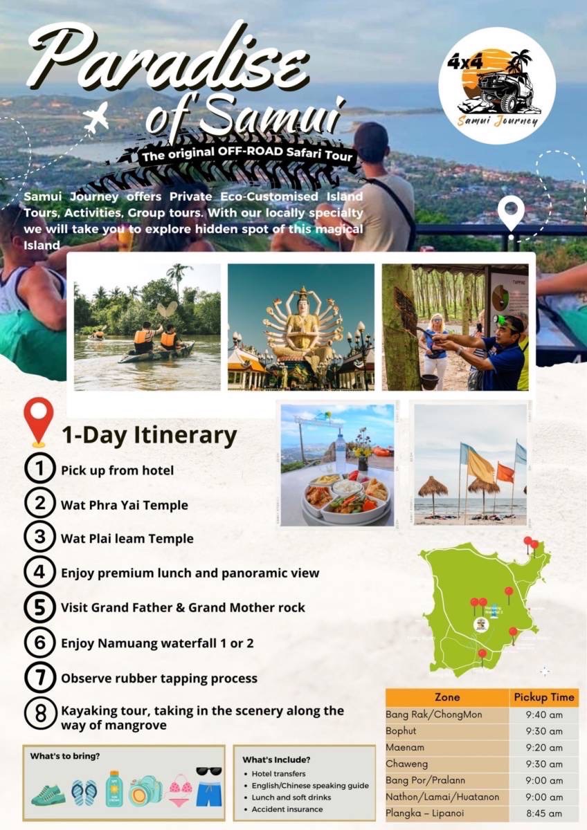 OFF-ROAD Safari Tour with Samui Journey 