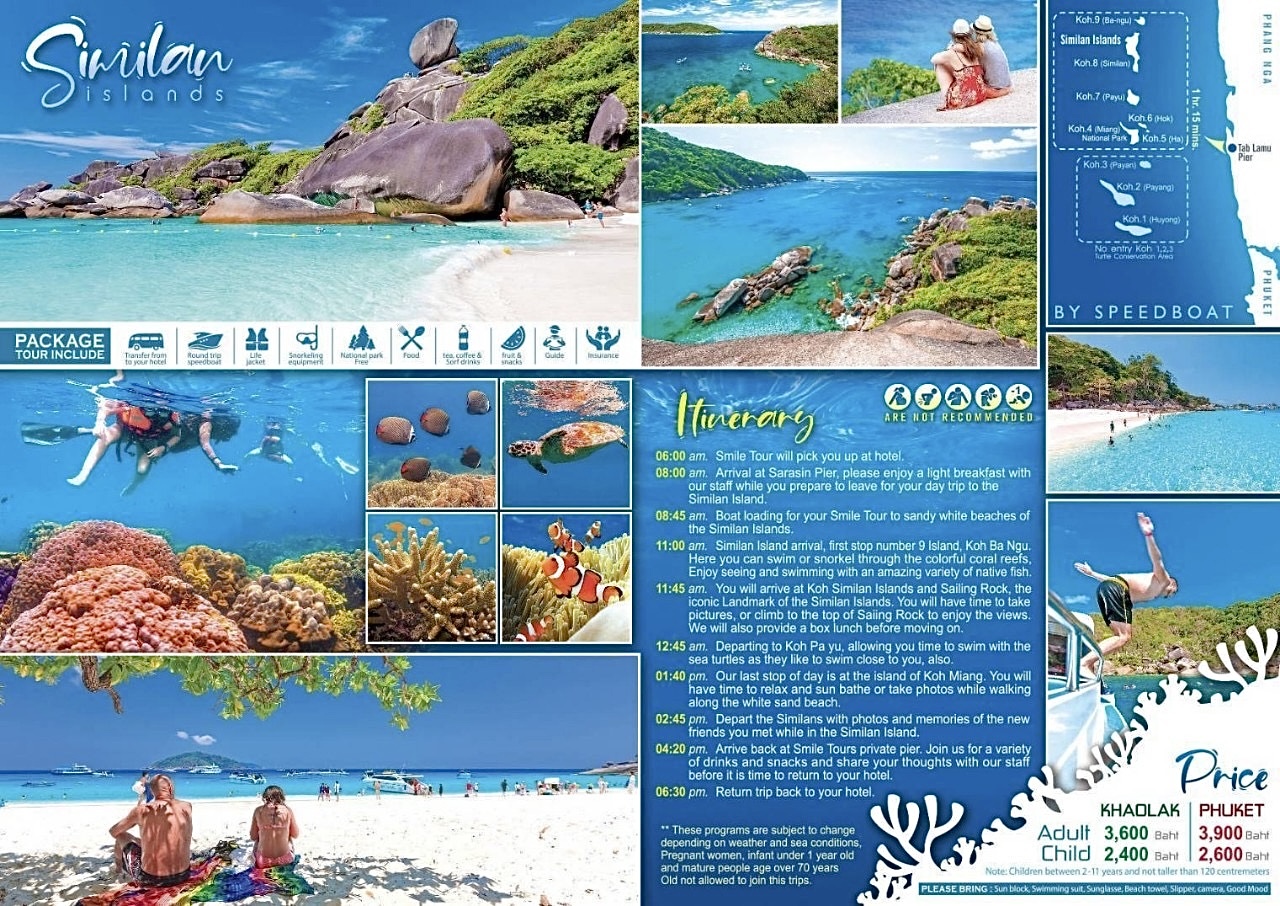 Similan Island with Smile Tour 