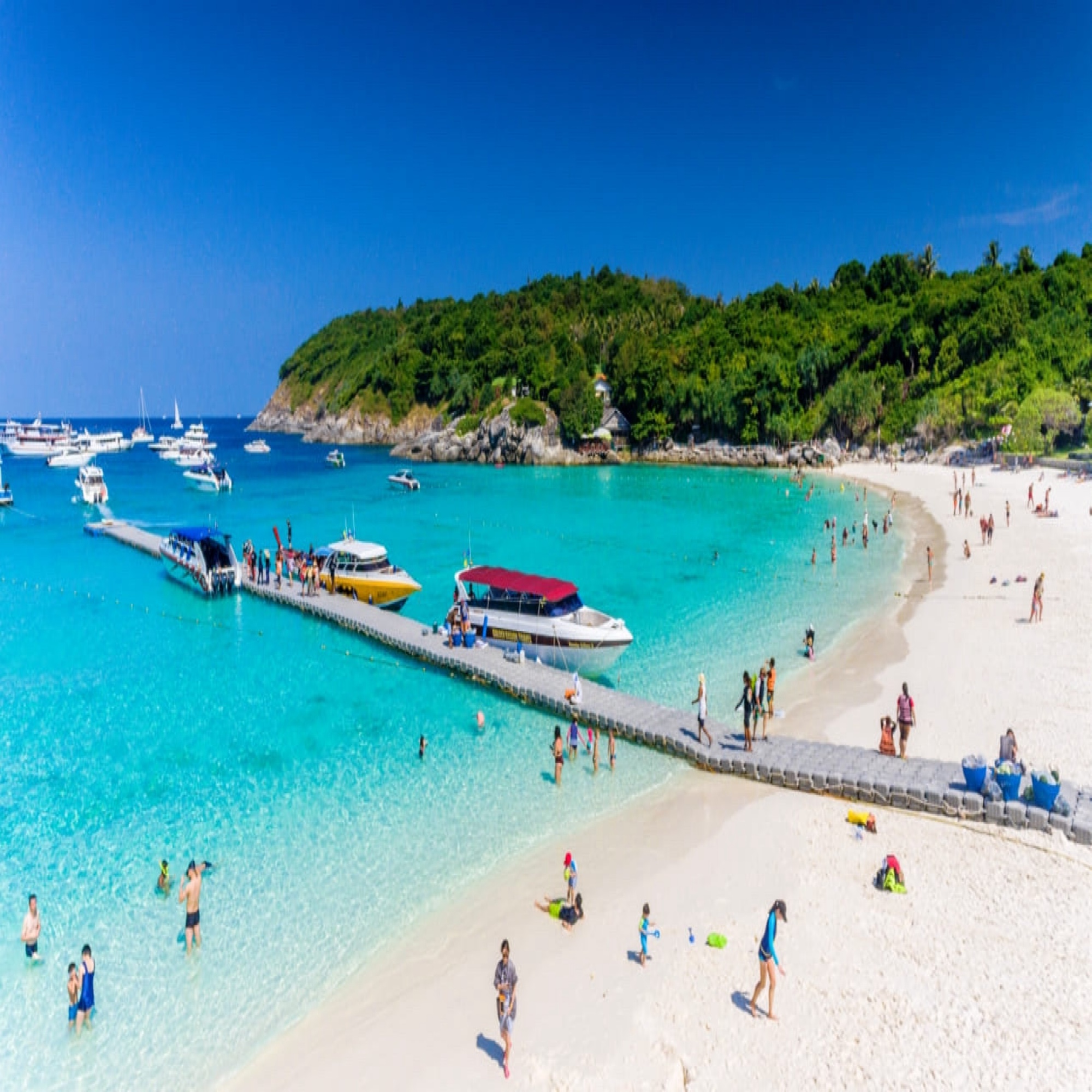 Kahung Beach , Racha Island Speed Boat (FullDay)