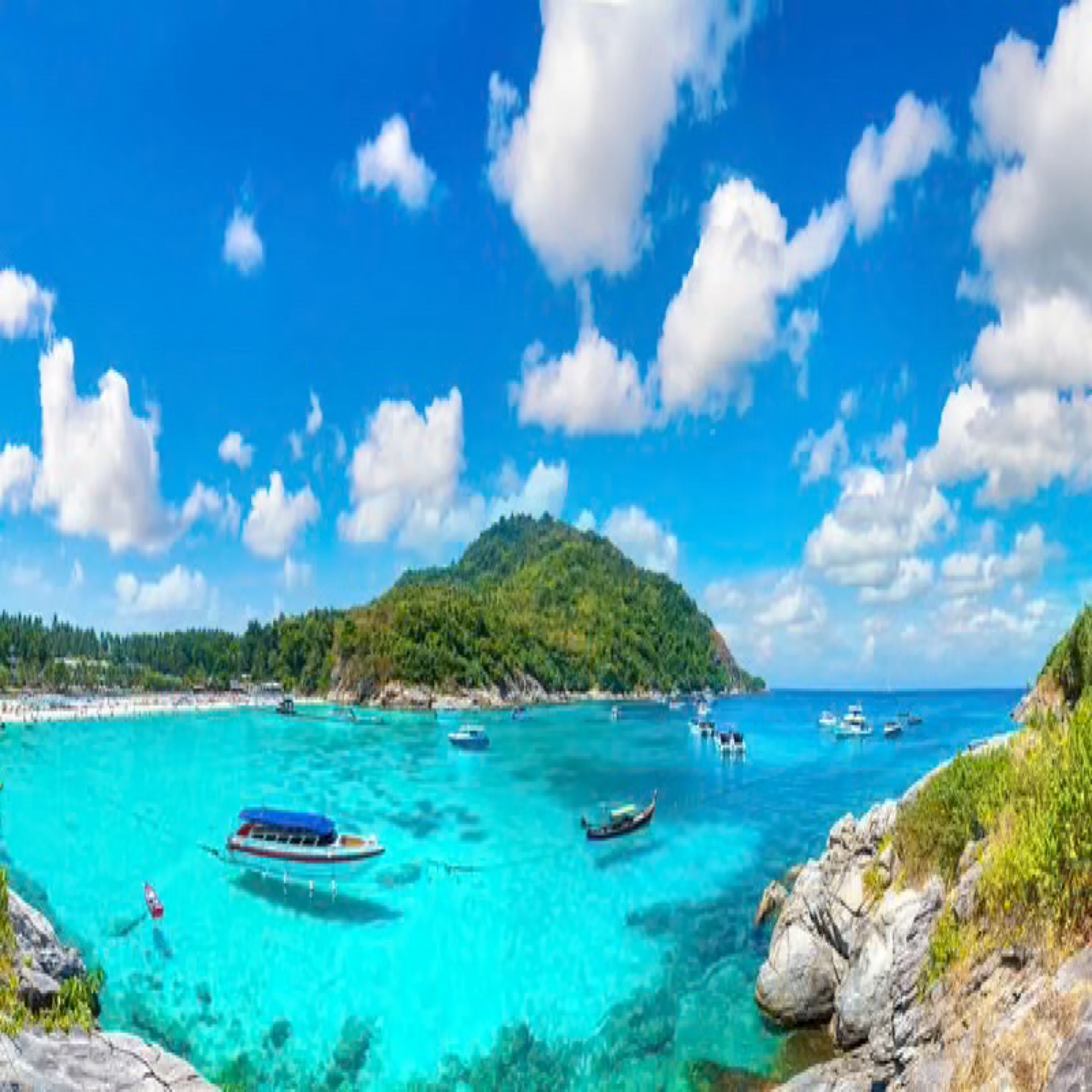 Kahung Beach , Racha Island Speed Boat (FullDay)