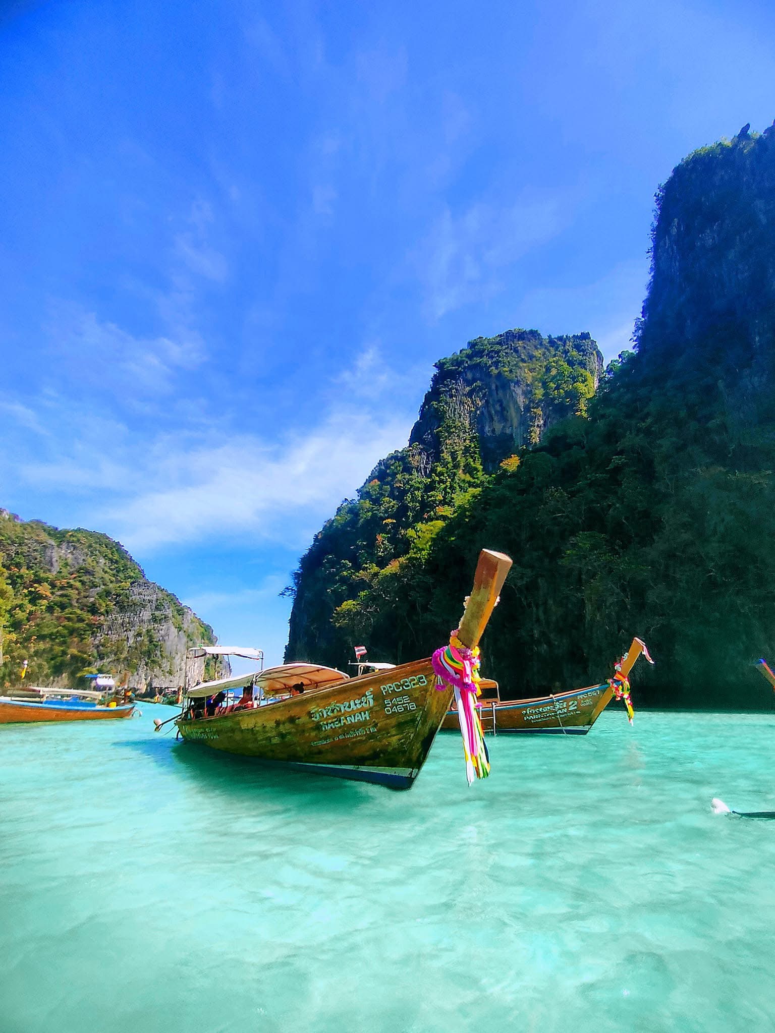 Phi Phi Island 5Points Half Day by Local Longtail Boat