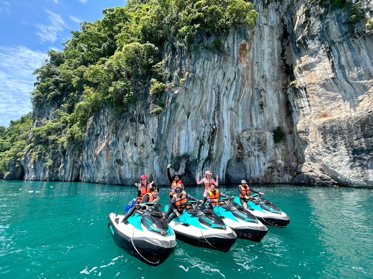Jet Ski Adventure Trip for 6Island (HalfDay)