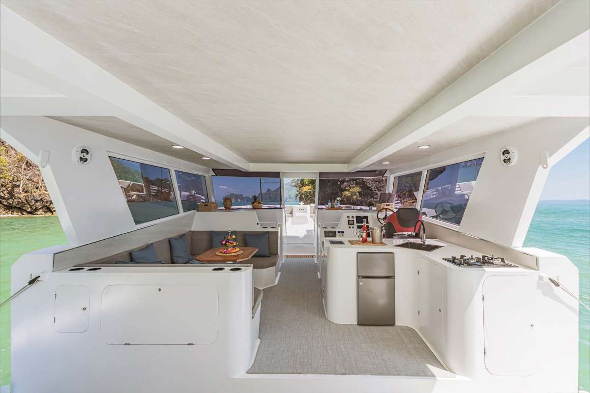Private 50ft Power Catamaran Charter Phuket | Phi Phi, Phang Nga & Island Hopping