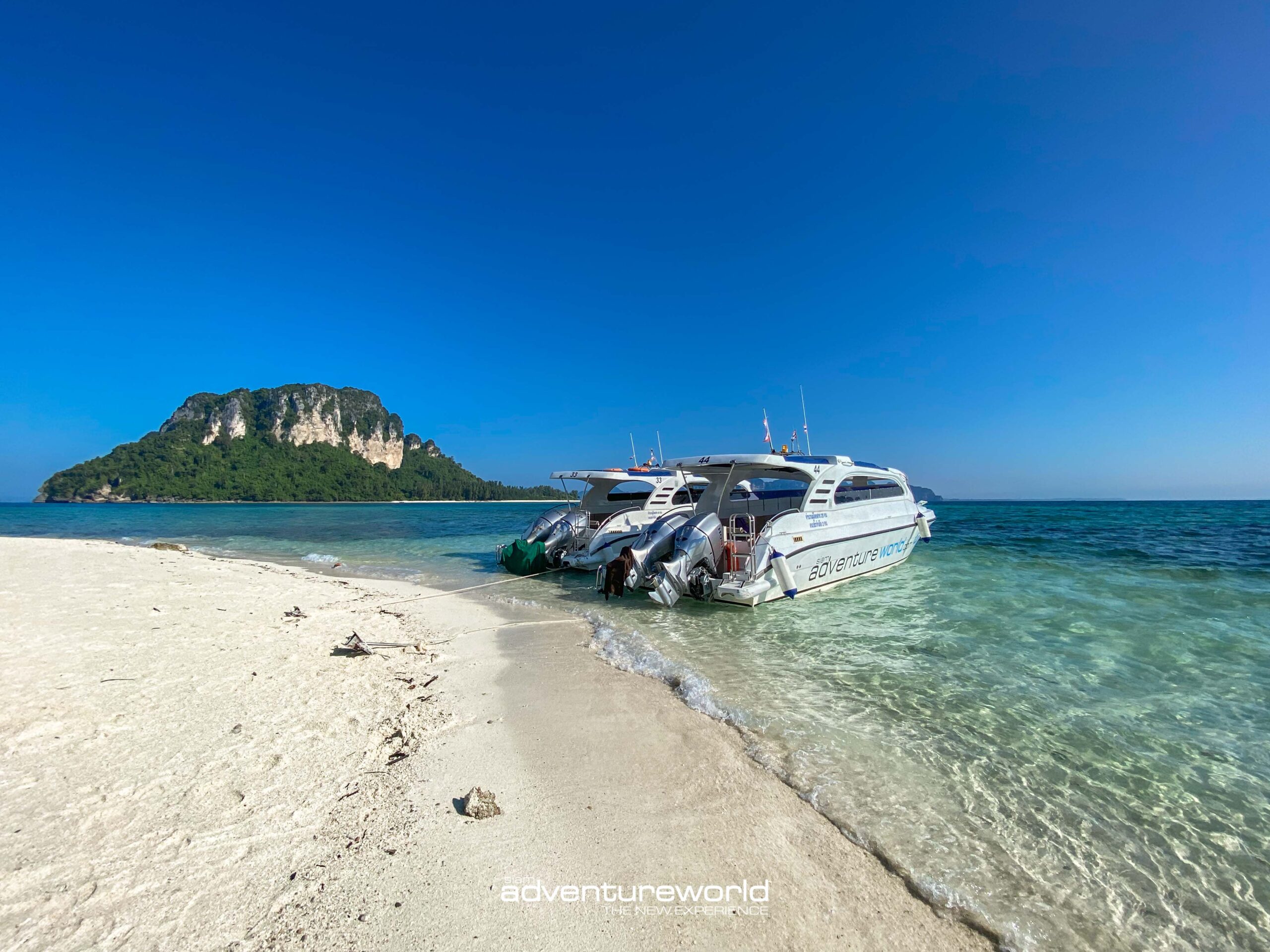 Krabi 4 Islands & Hong Island Early Bird Speedboat Tour from Phuket