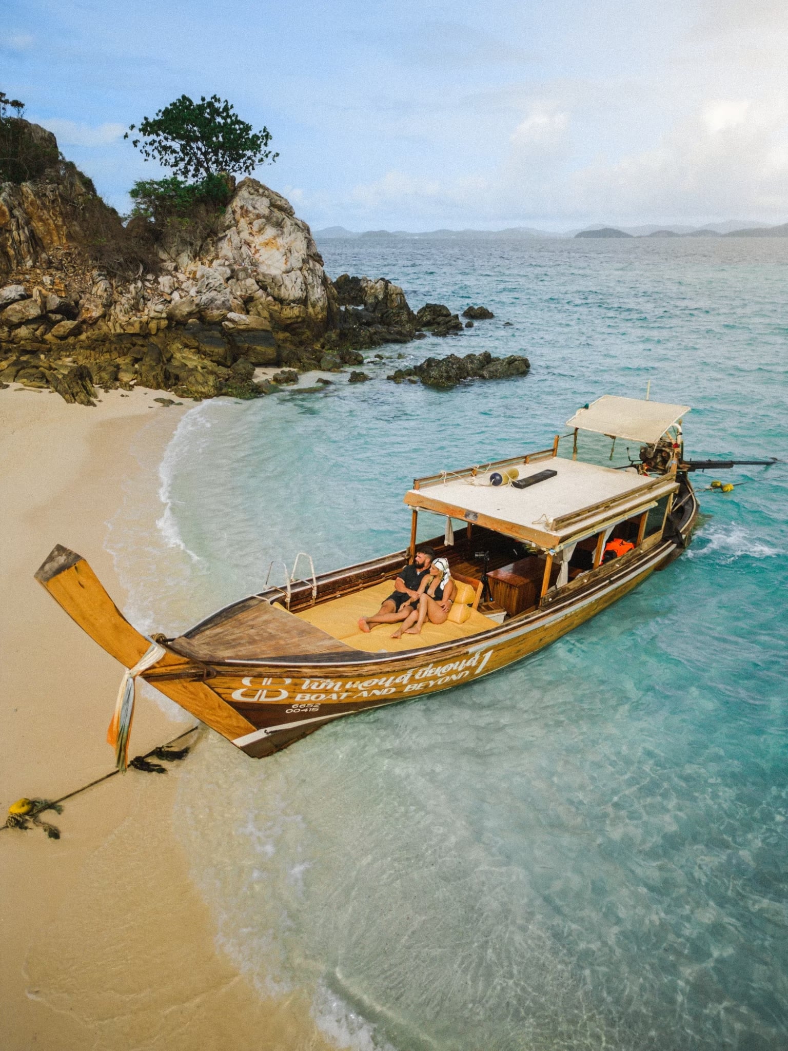 Exclusive 4 Islands Luxury Longtail Boat With Half Day
