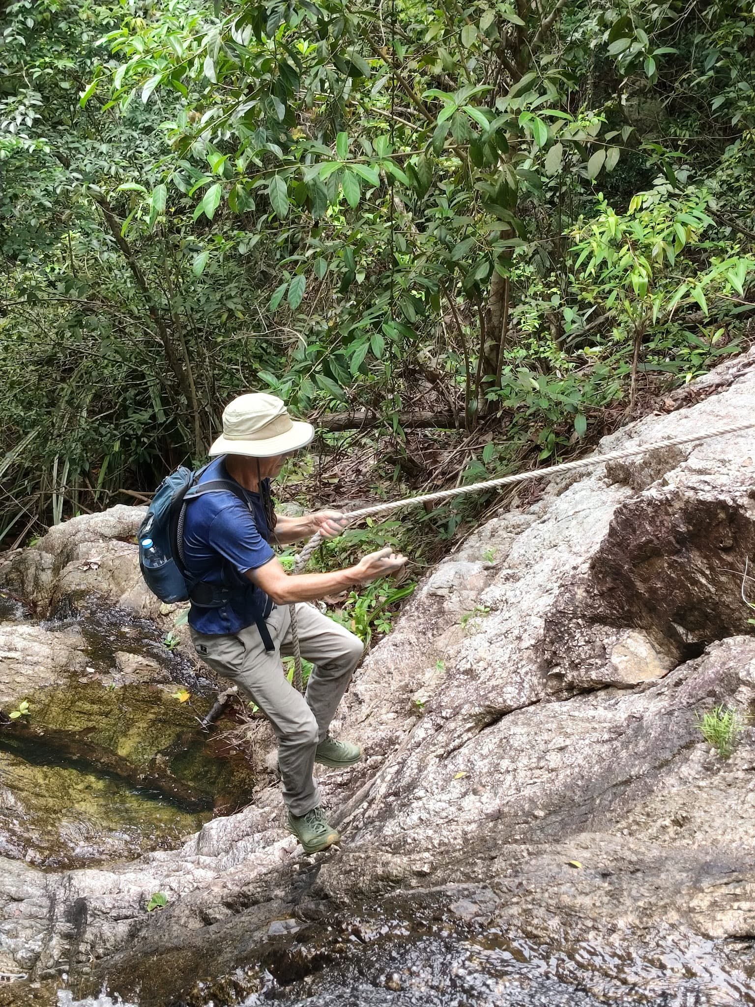 Koh Phangan Hidden Jungle Trek, Waterfall Swim & Local Farm Experience