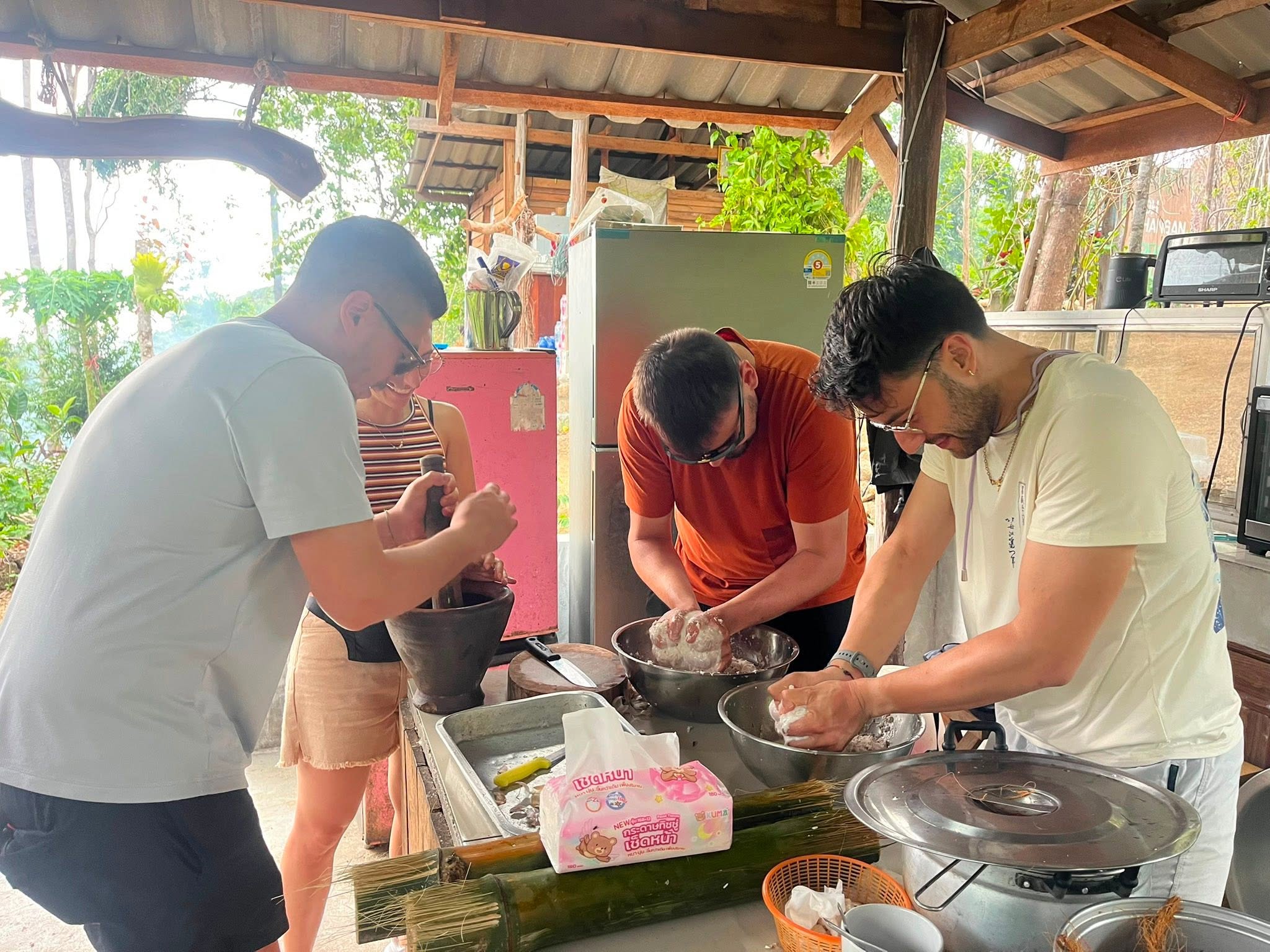 Koh Phangan Hidden Jungle Trek, Waterfall Swim & Local Farm Experience