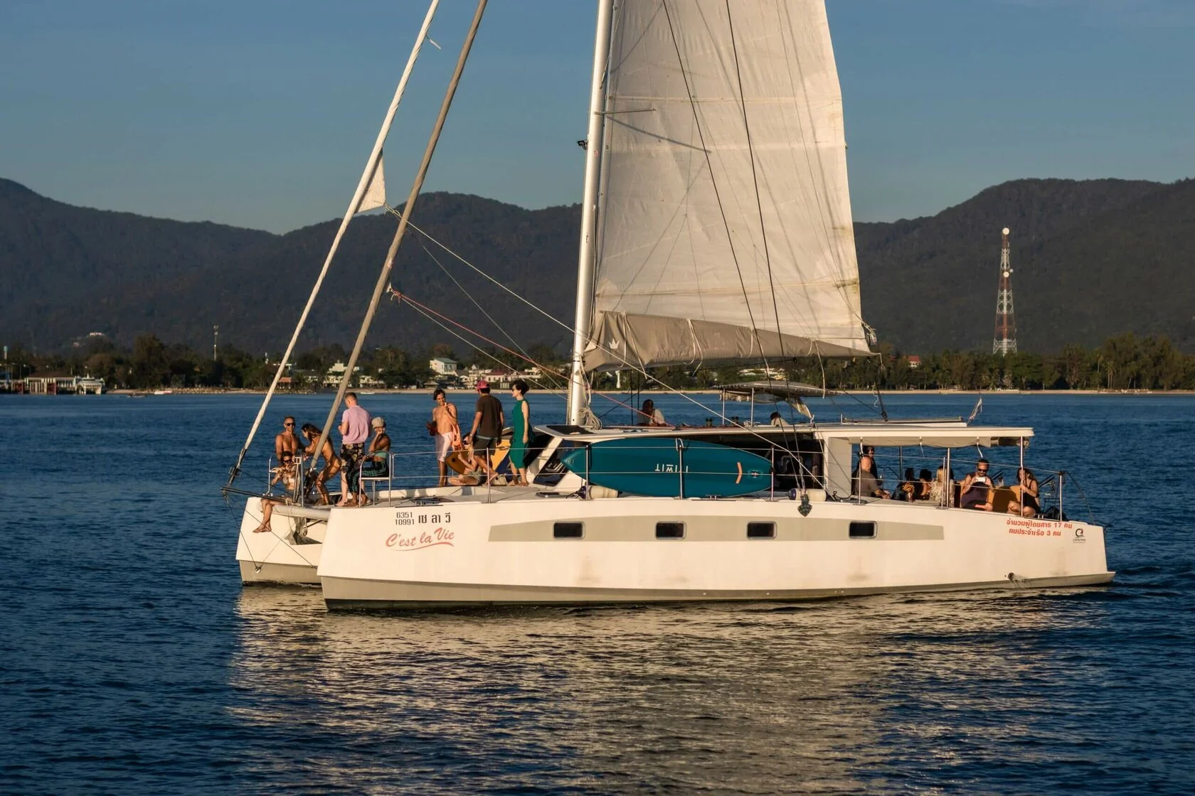 Grand Voyage 42 Private Catamaran Charter in Koh Phangan