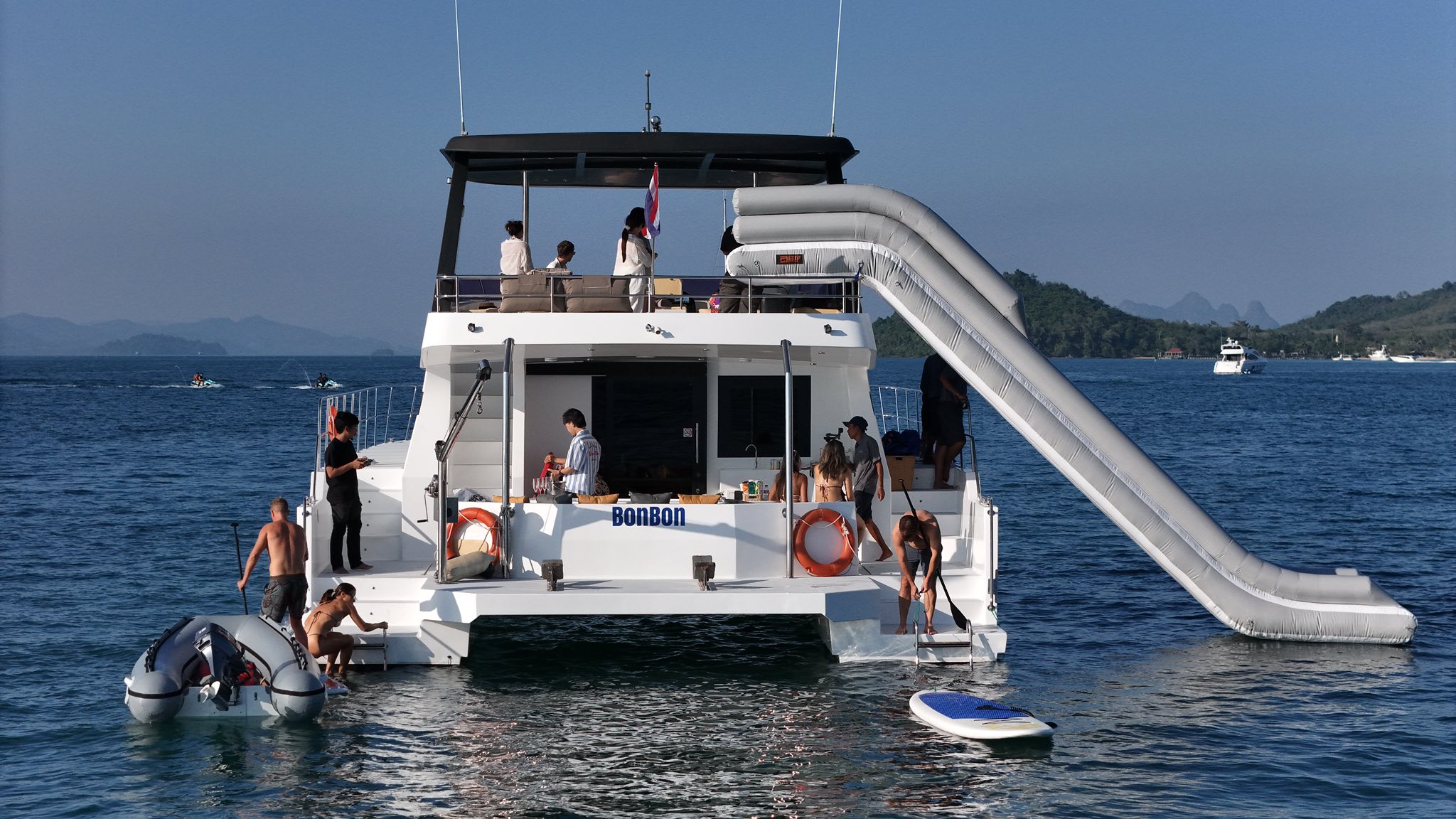 Power Catamaran 52ft " BON BON"